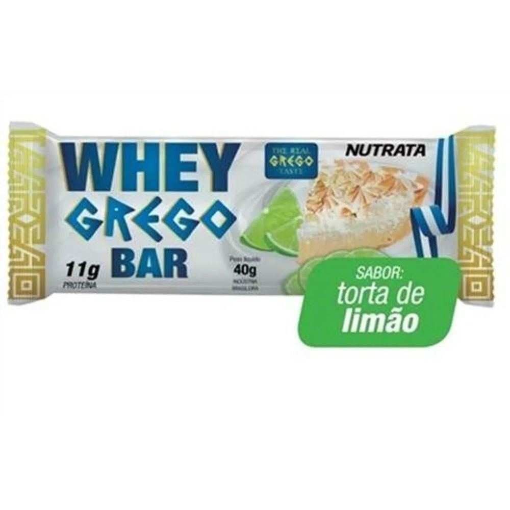 Whey Grego Bar - Nutrata - 40 gramas