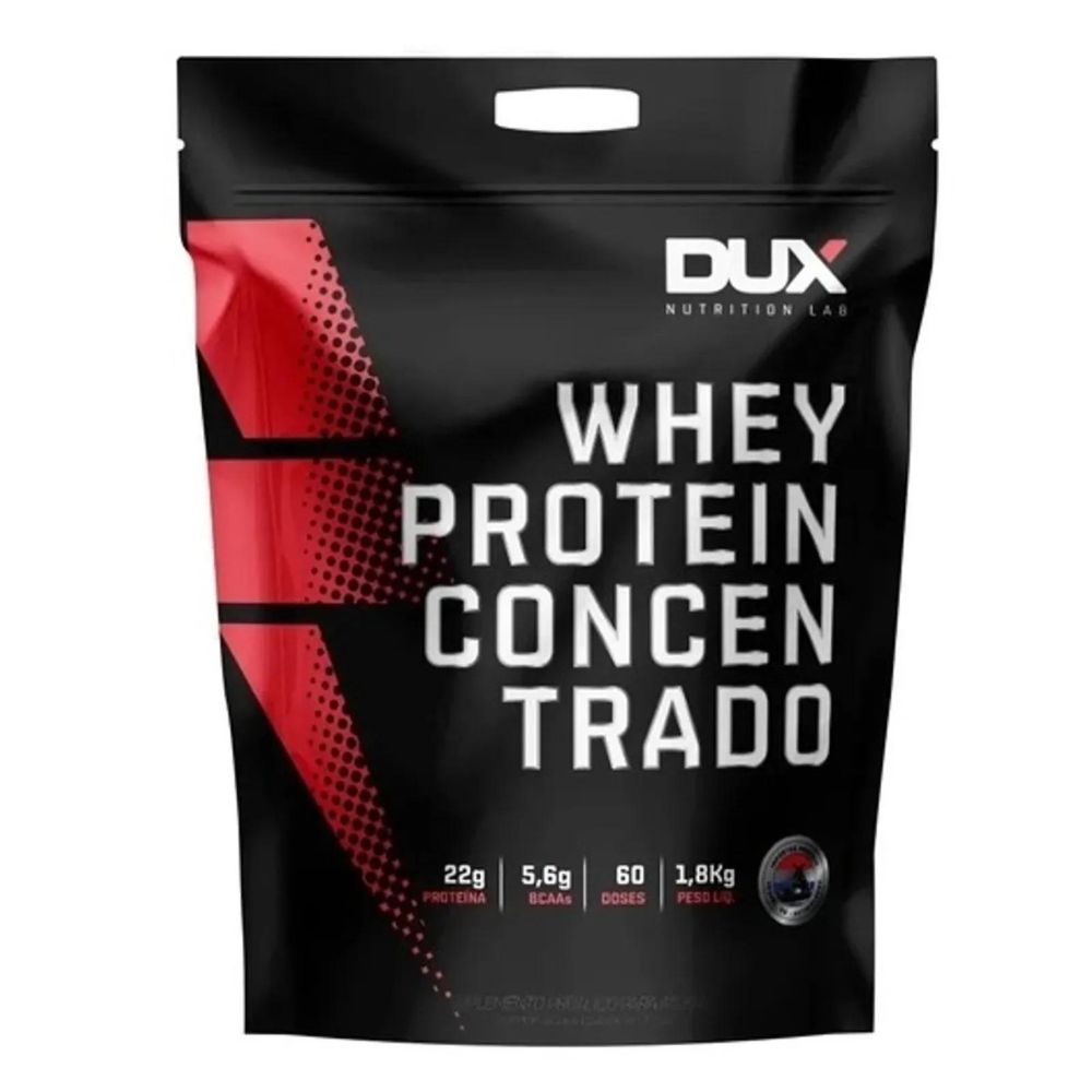 Whey Protein Concentrado Refil - Dux Nutrition Lab - 1,8kg