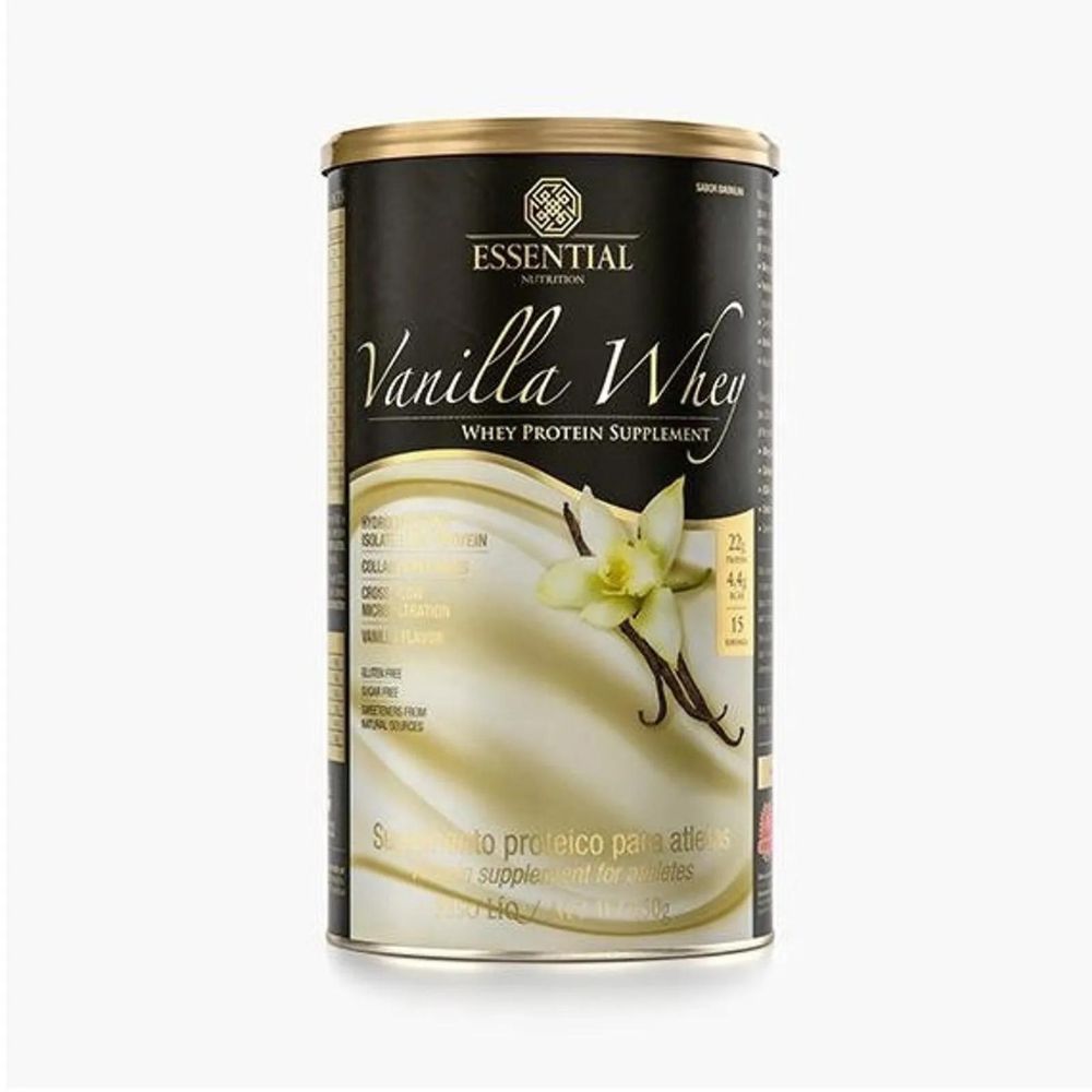 Vanilla Whey - Essential Nutrition - 450 gramas
